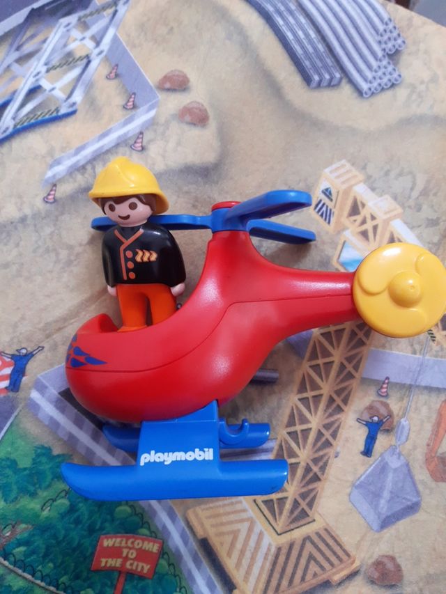 Helicóptero Playmobil