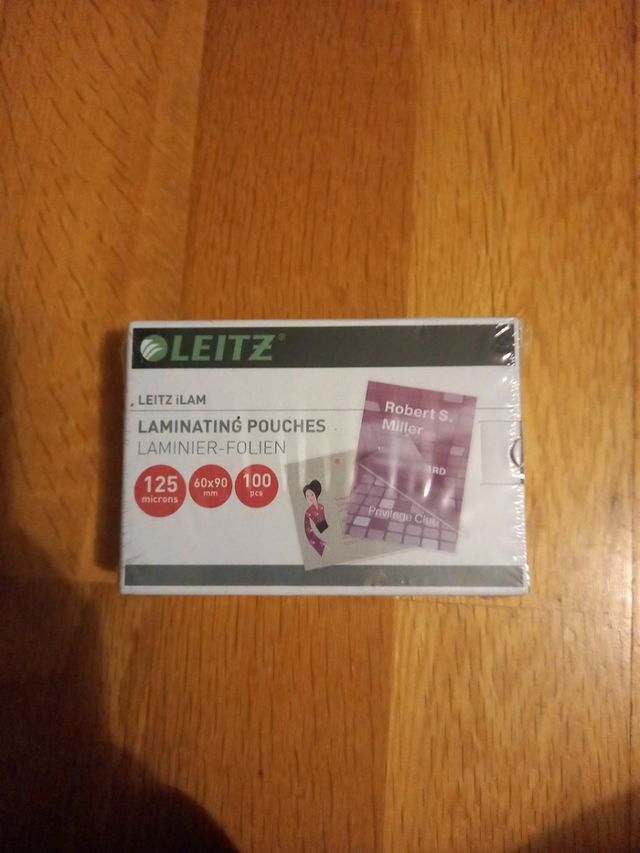 hojas para plastificador