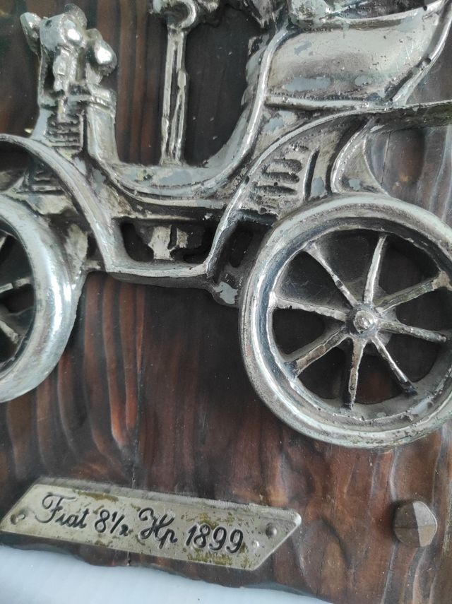 Cuadro antiguo coche Fiat 8 1/2 HP