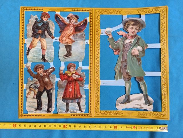 Hojas de cromos para Decoupage