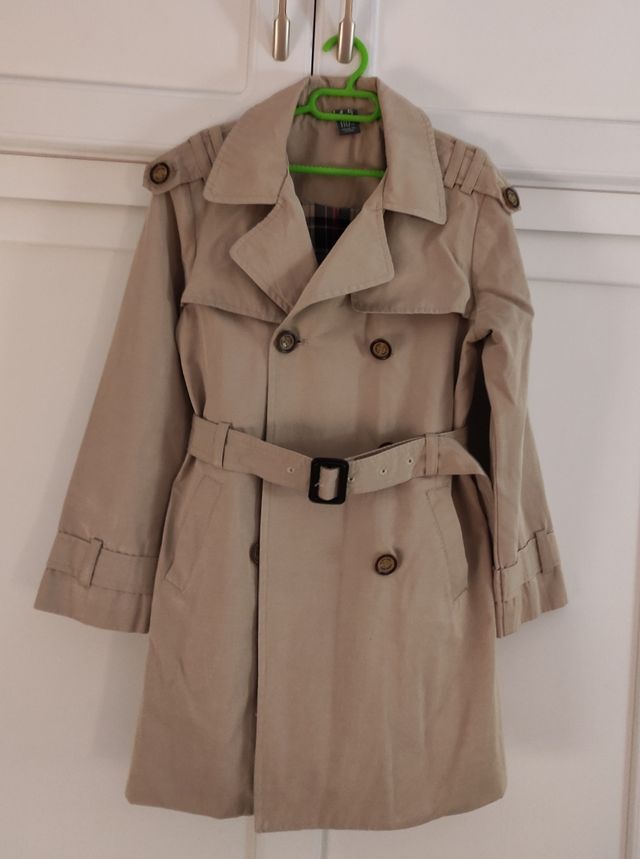 Gabardina niña de Zara
