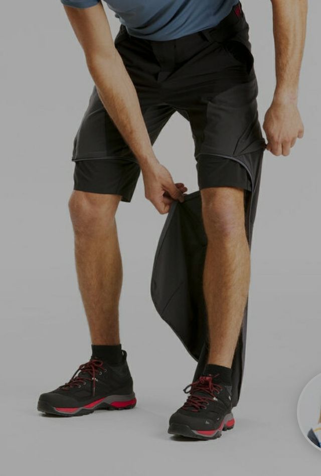 Pantalón desmontable hombre trecking MH950.