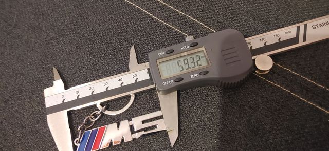 Porta-chaves M para Bmw, liga de zinco. M3 M5 mPotência