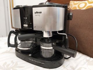 Cafetera UFESA DUETO CK7350 de segunda mano por 58 EUR en Talavera de la  Reina en WALLAPOP