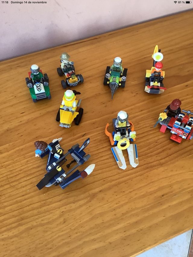 Lote den vehículos coches y machines block