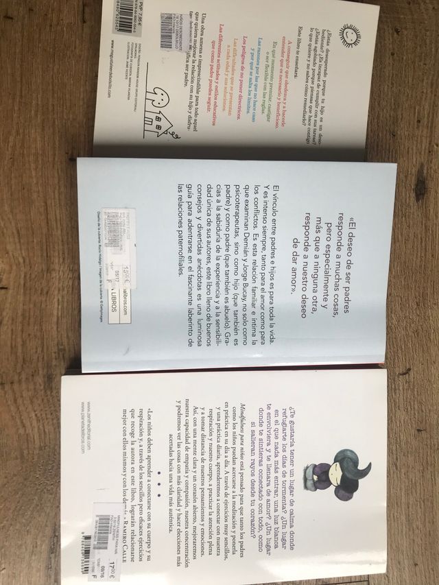 Pack 3 libros Crianza