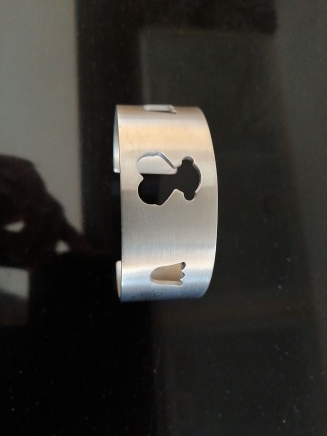 Pulsera acero inoxidable.