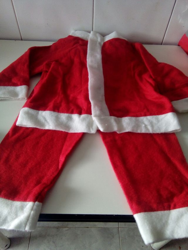 Traje de Papa Noel.