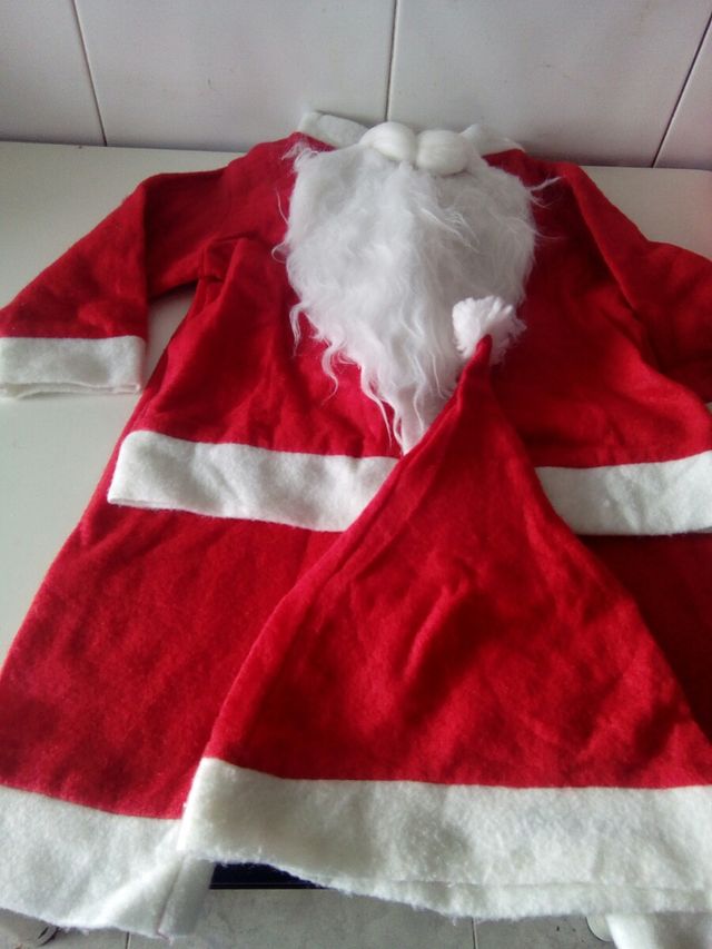 Traje de Papa Noel.