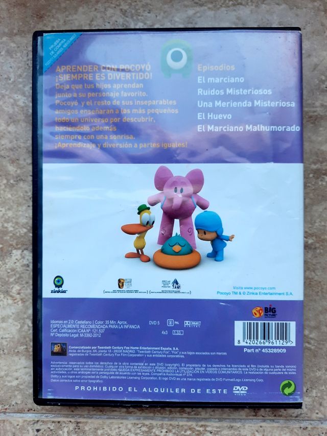 Dvd Pocoyo