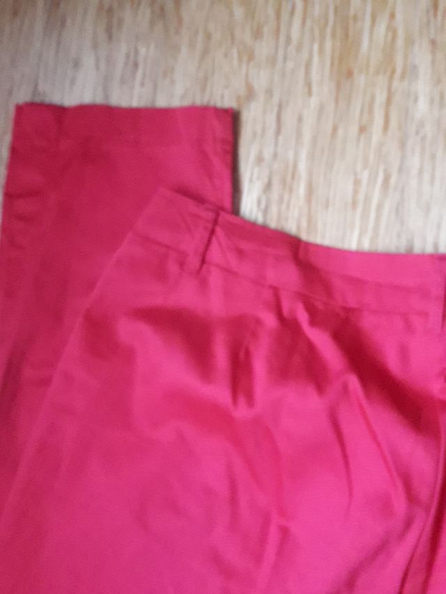 Pantalón vestir rojo
