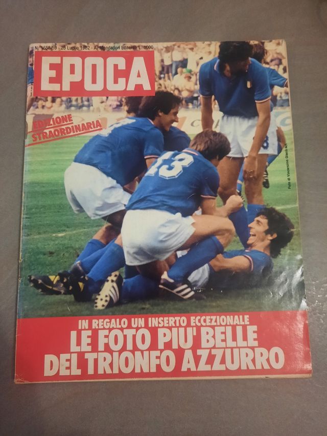 Epoca Italia campione del mondo 1982