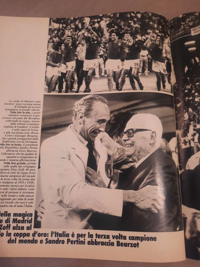 Epoca Italia campione del mondo 1982