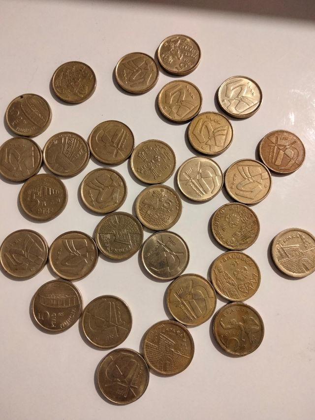 5 pesetas