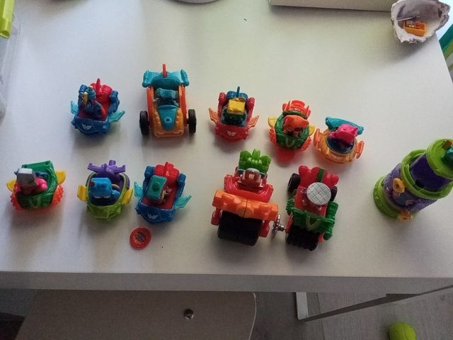 10 superzings con vehículos