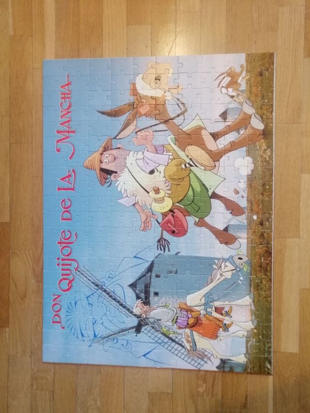puzzle quijote de la Mancha 