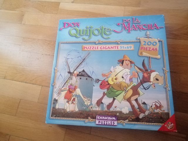 puzzle quijote de la Mancha 