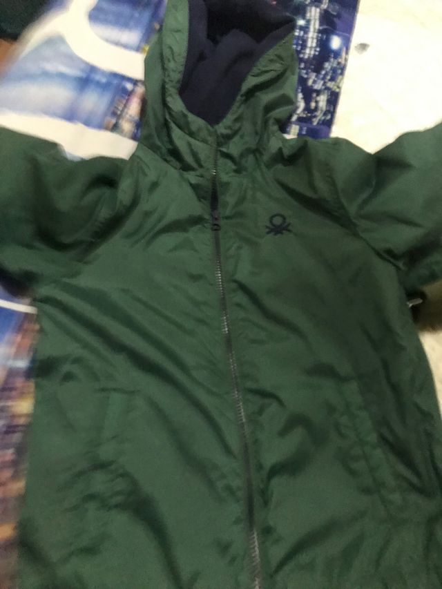 Cazadora entretiempo benetton 8/9años