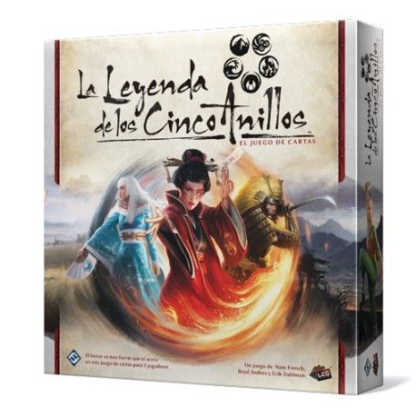 La leyenda de los cinco anillos. juego de mesa