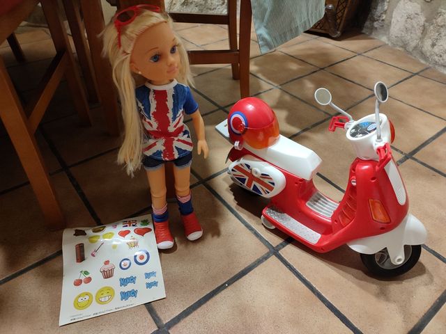 Nancy 1 dia en moto en Londres