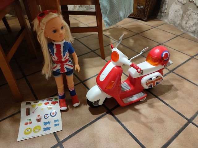 Nancy 1 dia en moto en Londres