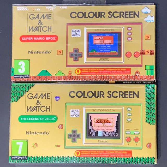 LOTE NINTENDO GAME & WATCH MARIO Y ZELDA