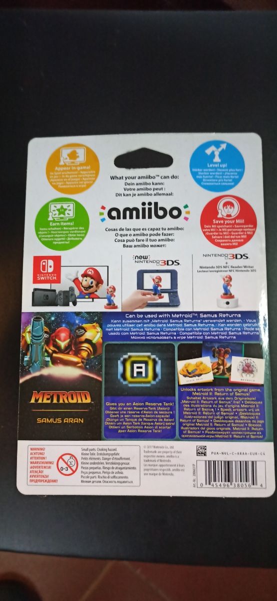 Amiibo metroid samus