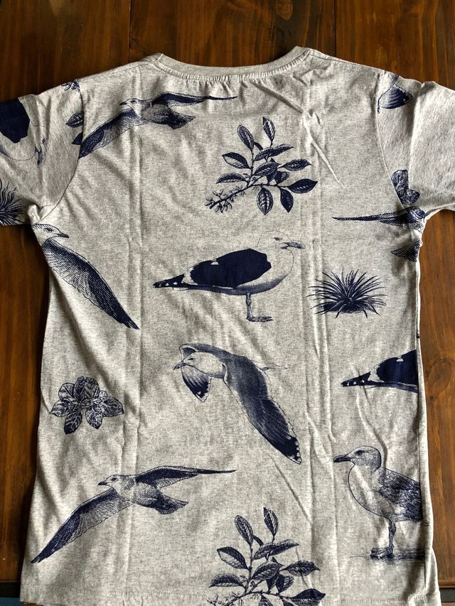 Camiseta Dutch Delight estampado aves