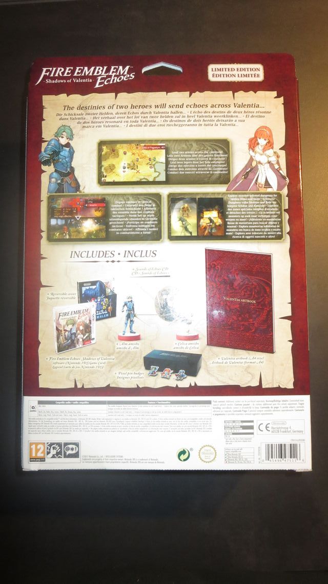 Fire Emblem Shadows Valentia Nintendo 3ds Limited