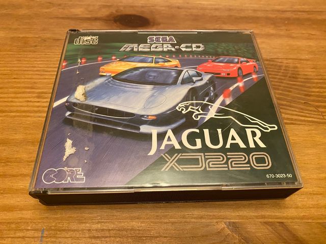 Jaguar XJ220 Sega Mega Cd Completo