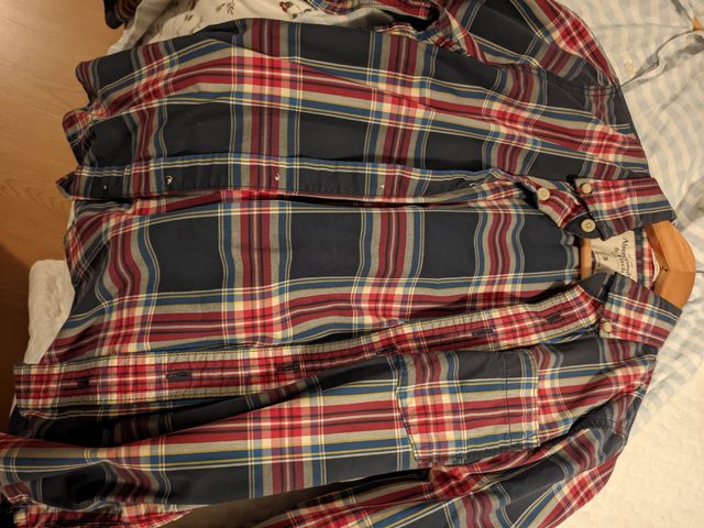 camisa abercrombie talla S