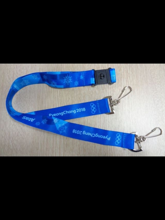 Lanyard oficial Juegos Olímpicos de Pyongyang