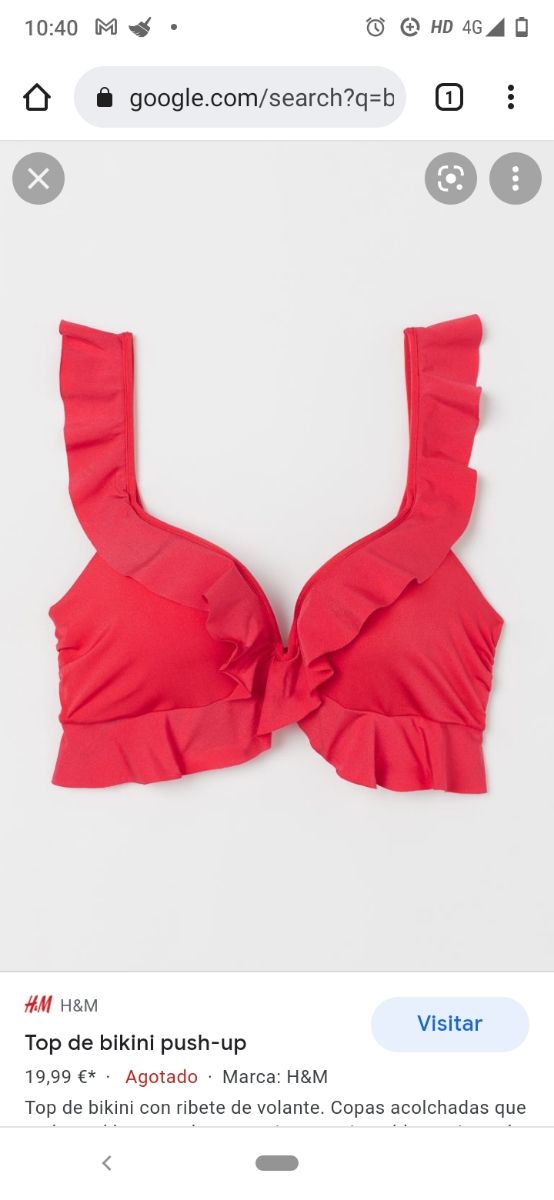 bikini top totalmente agotado