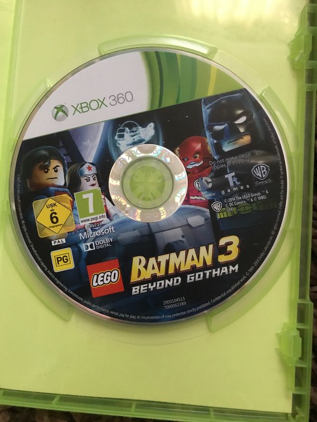 Juego para Xbox 360 de lego Batman