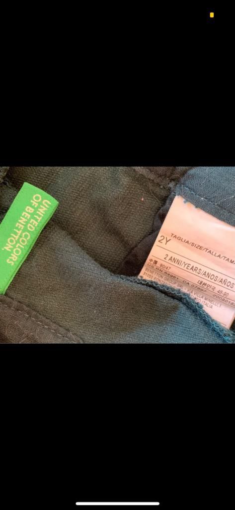 Vestido peto bebé niña