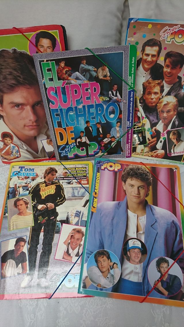 Carpetas de la revista Súper POP