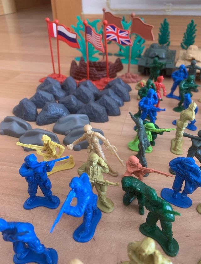 Soldaditos de plástico