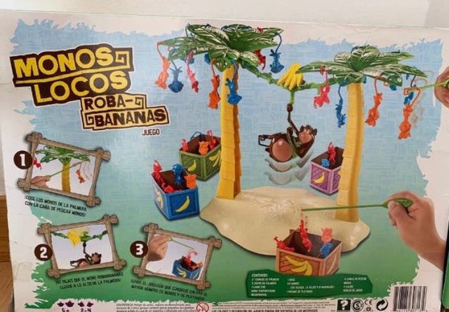 Monos locos roba bananas