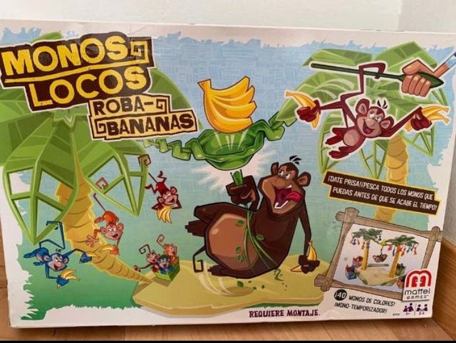 Monos locos roba bananas
