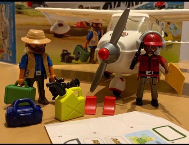 Avión con hélices Playmobil .. ref 6938