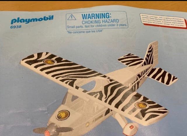 Avión con hélices Playmobil .. ref 6938