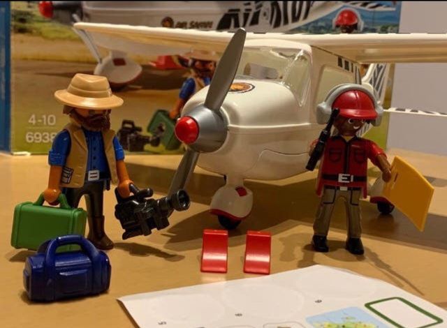 Avión con hélices Playmobil .. ref 6938