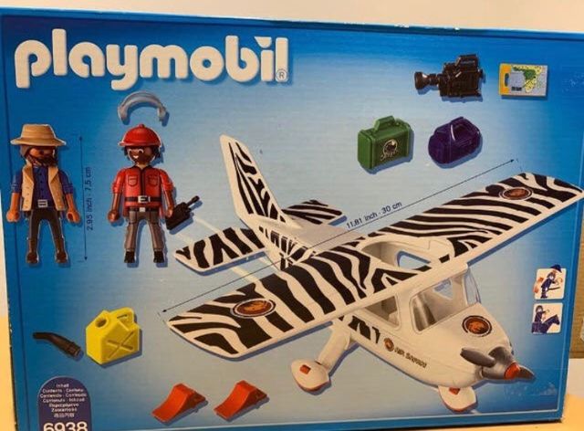 Avión con hélices Playmobil .. ref 6938