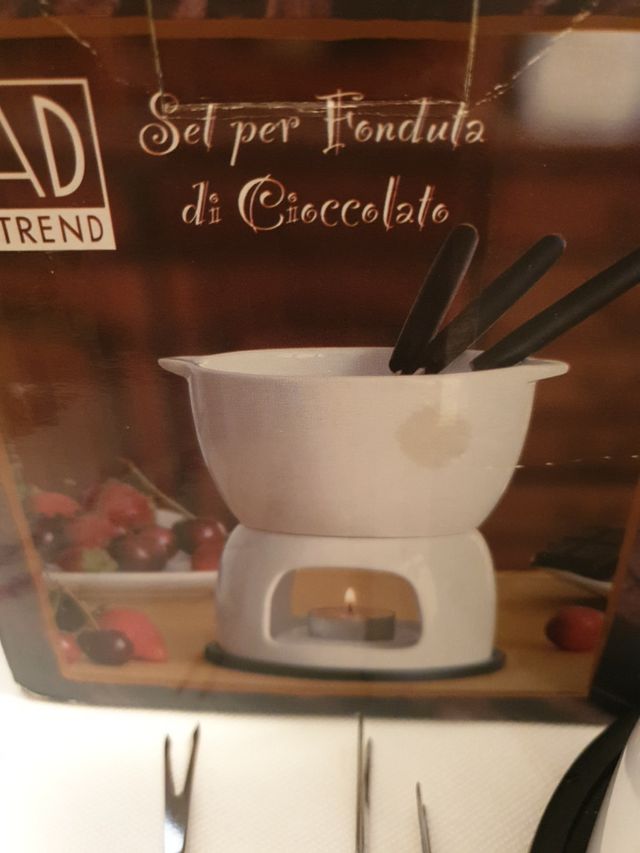 Set per fonduta di cioccolato