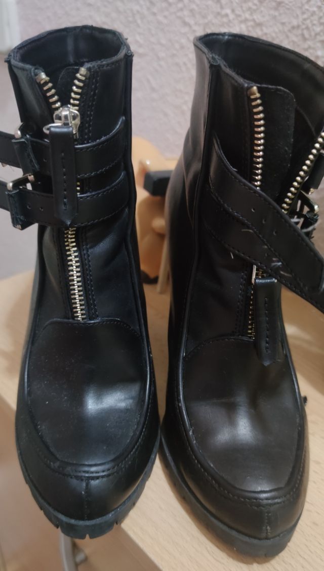 Botines negros 37