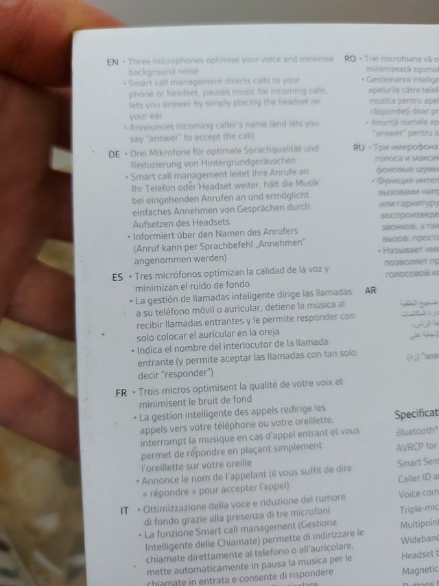 auriculares inalambricos teléfono