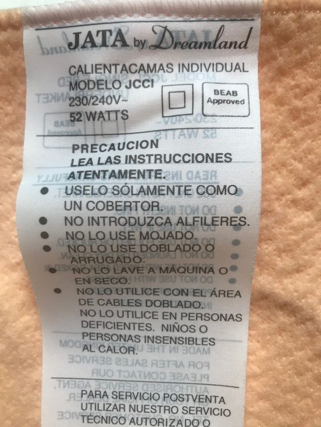 Scaldaletto elettrico JATA.