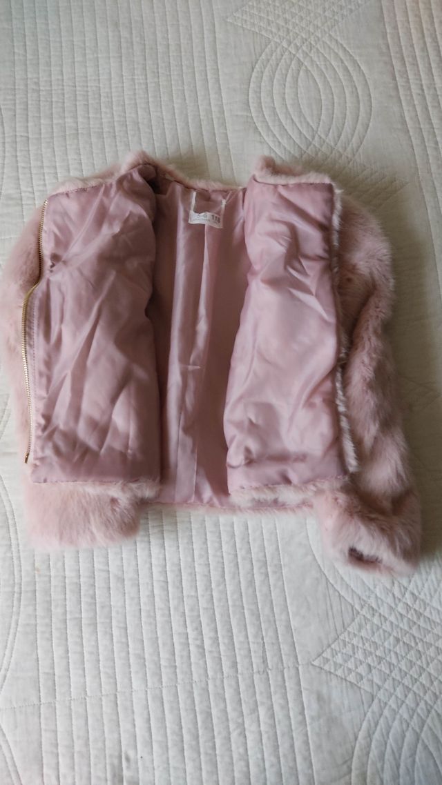 Abrigo pelo niña T 5-6