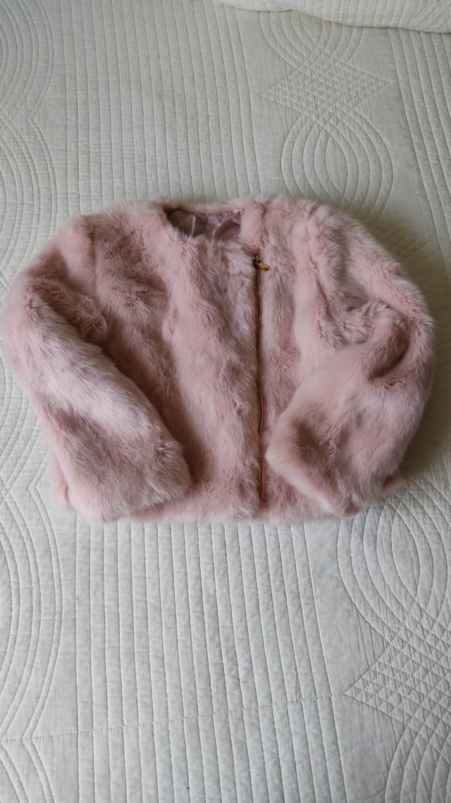 Abrigo pelo niña T 5-6