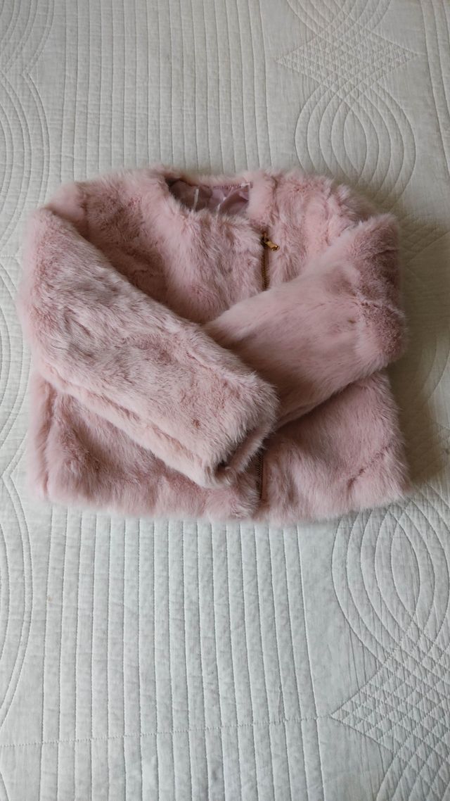 Abrigo pelo niña T 5-6